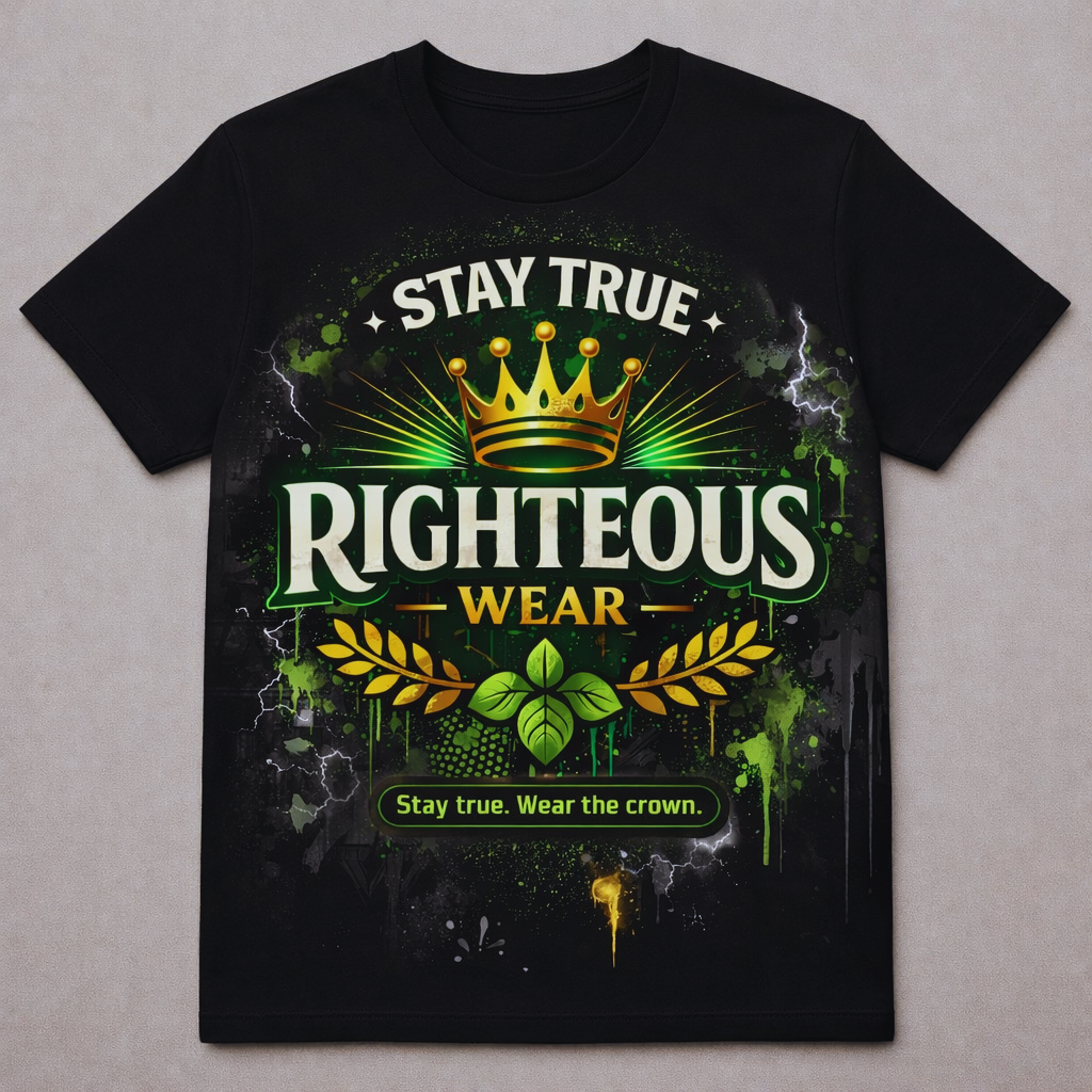 Righteous Wear "Stay True " Tee